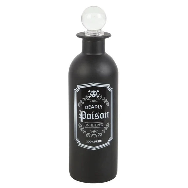 Glass bottle "poison"