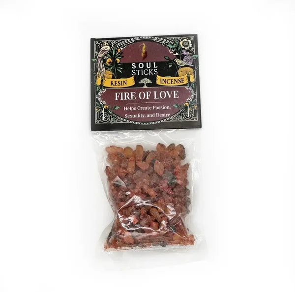 Love incense resin