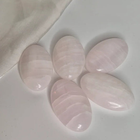 Pink Mangano Calcite Palmstone