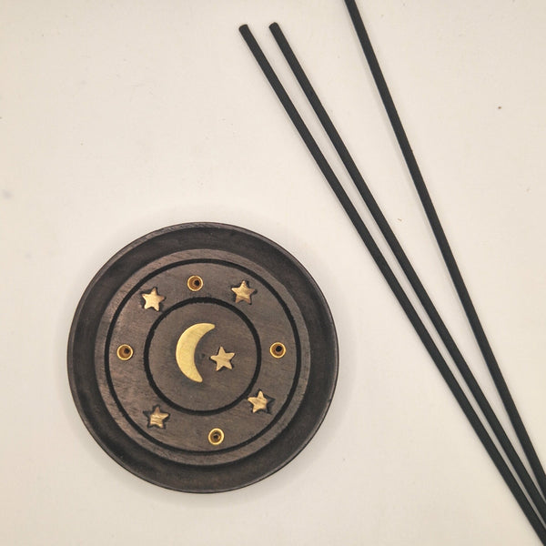 Incense holder moon
