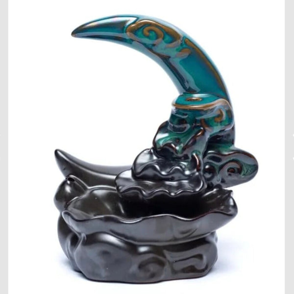 Incense holder moon