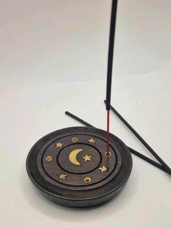 Incense holder moon