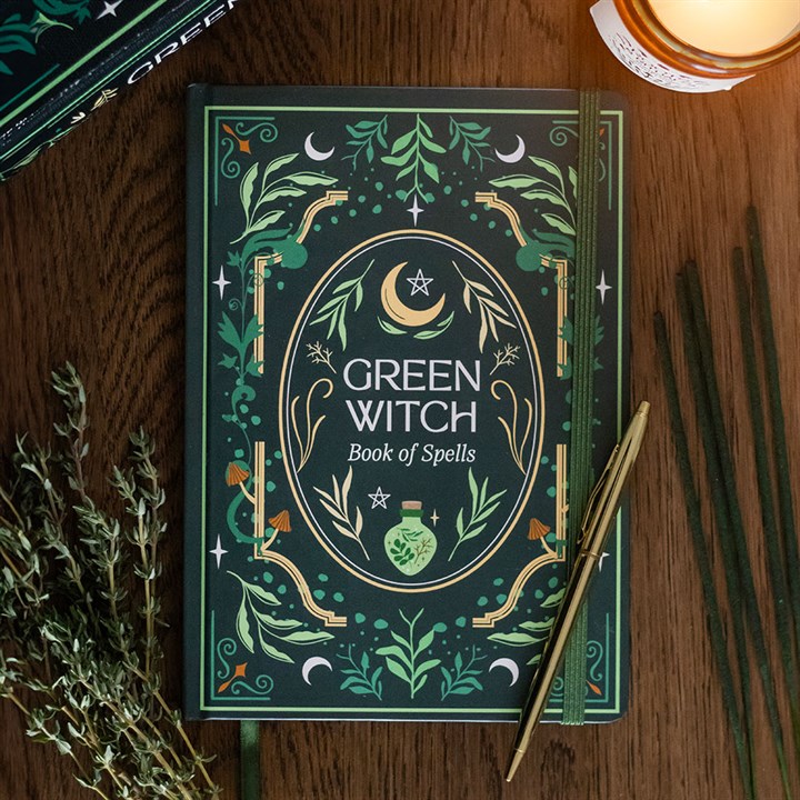 green witch notebook
