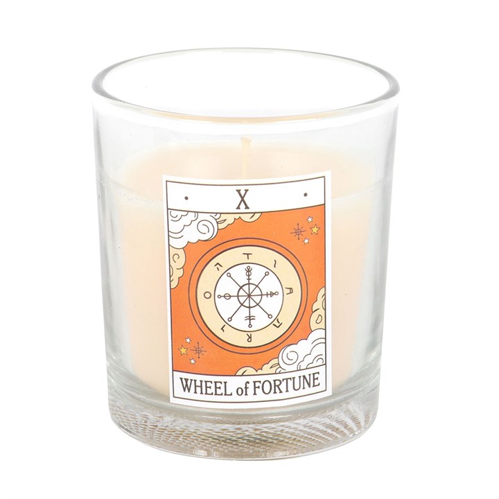 Orange candle wheel of fortune