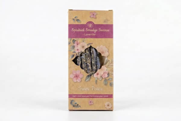 Green tree smudge incense lavender (inner peace)
