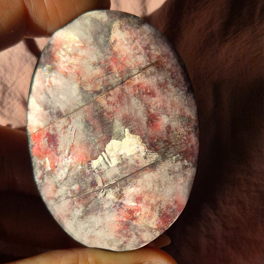 Purple mica palmstone 5