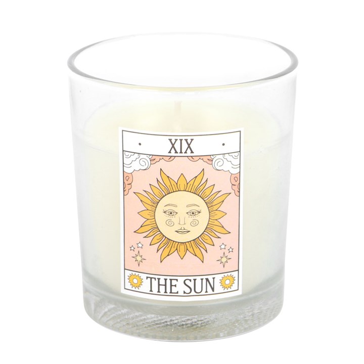 Rose candle the sun
