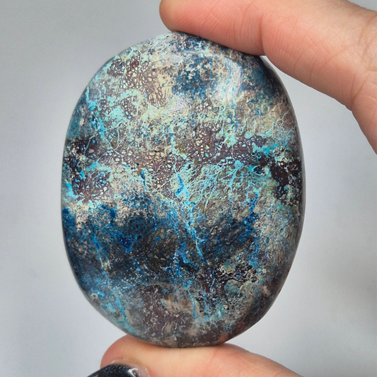 Shattukite palmstone 7