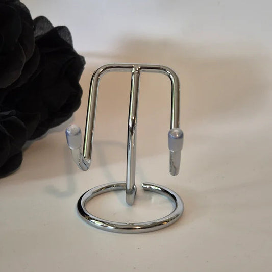 Slab stand silver small