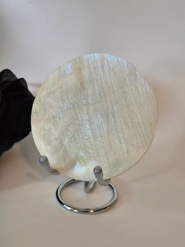 Slab stand silver small