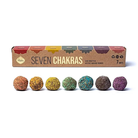 7 chakra smudge bombs