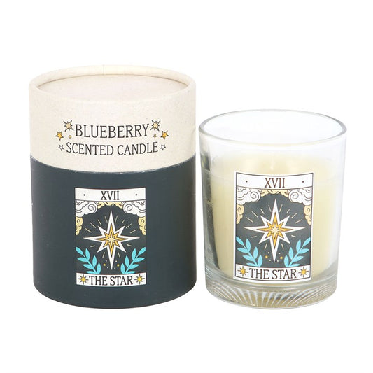 Blueberry candle star