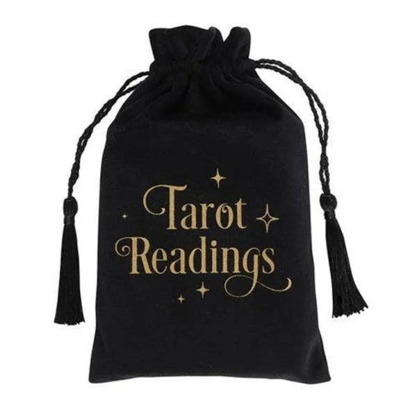 Tarot card bag black