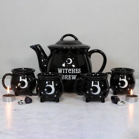 Witches Brew tea set