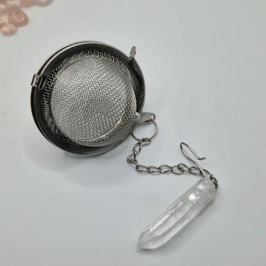Tea sifter Clear Quartz