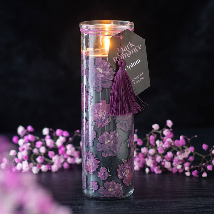 Opium tube candle