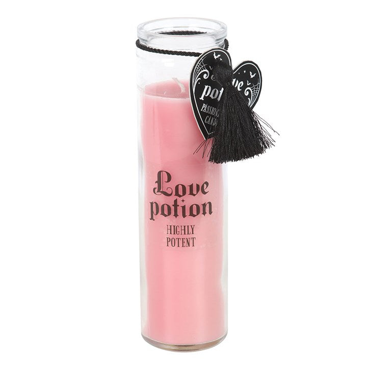 Tube candle lovepotion