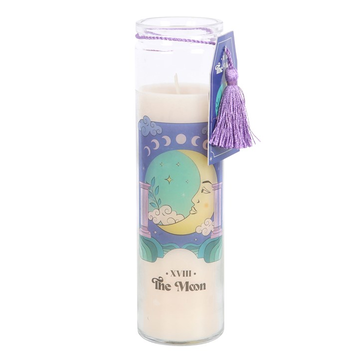 Tube candle the moon