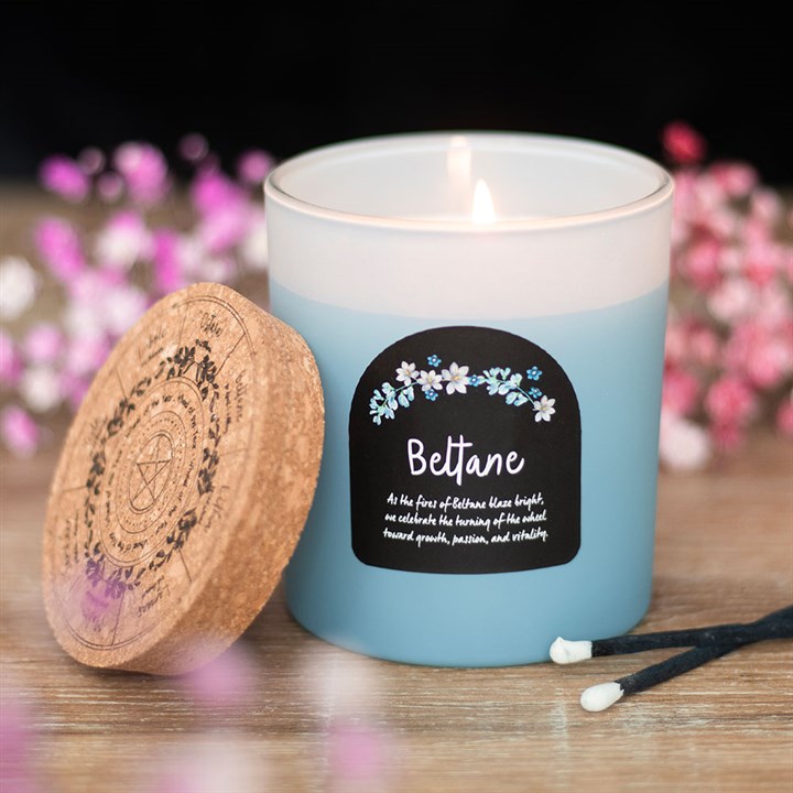 Beltane candle (orange blossom)