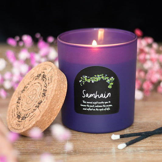 Samhain candle (spiced pumpkin)