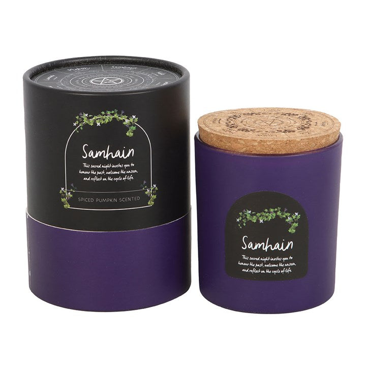 Samhain candle (spiced pumpkin)