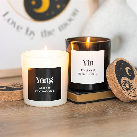 Yin / Yang candle set