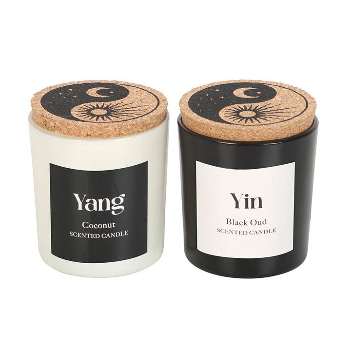 Yin / Yang candle set