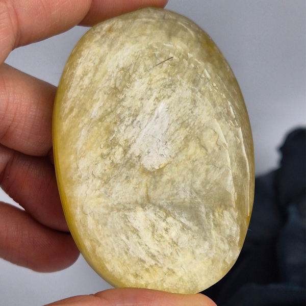 Yellow mica palmstone 6
